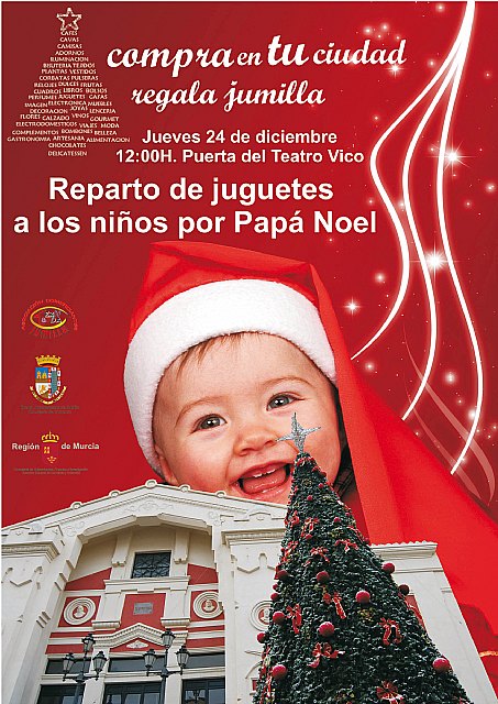 ‘Compra en tu ciudad, regala Jumilla’ es el lema de la campaña de promoción de las compras de Navidad 2009 - 2, Foto 2