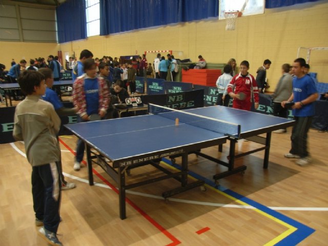First day of Table Tennis Championship Sports Promotion of the Region of Murcia, Foto 2