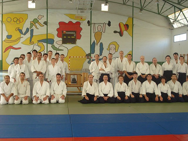The course I AIKIDO held in Totana had a high participation of aikidoka, Foto 1