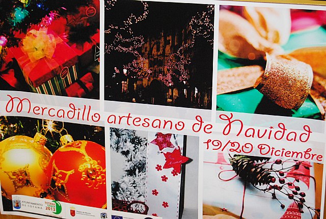 The craft market is held every month in the Santa moves this weekend to the town center, Foto 1