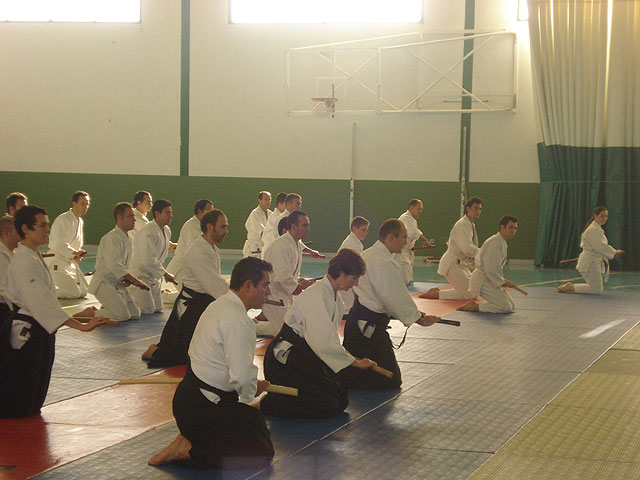 El I curso de AIKIDO celebrado en Totana cont con una alta participacin de aikidocas - 1