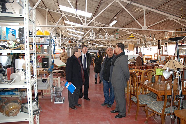 El consejero de Política Social inaugura las nuevas instalaciones de Traperos de Emaús en la pedanía murciana de Los Dolores - 1, Foto 1