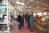 El consejero de Poltica Social inaugura las nuevas instalaciones de Traperos de Emas en la pedana murciana de Los Dolores