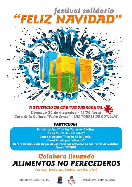La solidaridad navideña llega mañana a Las Torres de Cotillas - 1, Foto 1