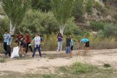 La CHS y el ayuntamiento de Calasparra limpian el río y crean un vivero para su reforestación