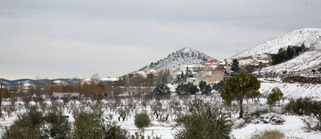 Incidencias por temporal de fro y nieve en Lorca (actualizado a las 18:20 h) - 1