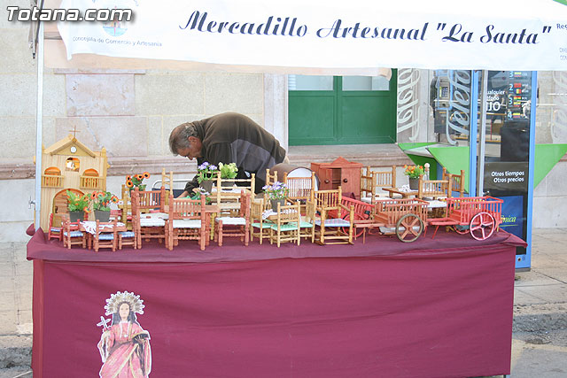 La Plaza la Constitucin ha acogido el mercado artesano que cada mes se celebra en La Santa - 5