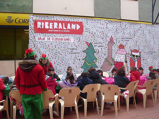 Los niños inauguran Riberaland, la tierra de la Navidad, en Santiago de la Ribera - 2, Foto 2