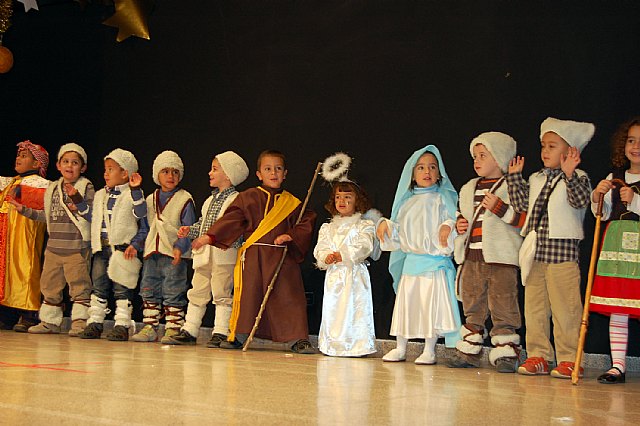 El colegio “Jesús García” de Lorquí pone un punto de inocencia al programa navideño - 1, Foto 1