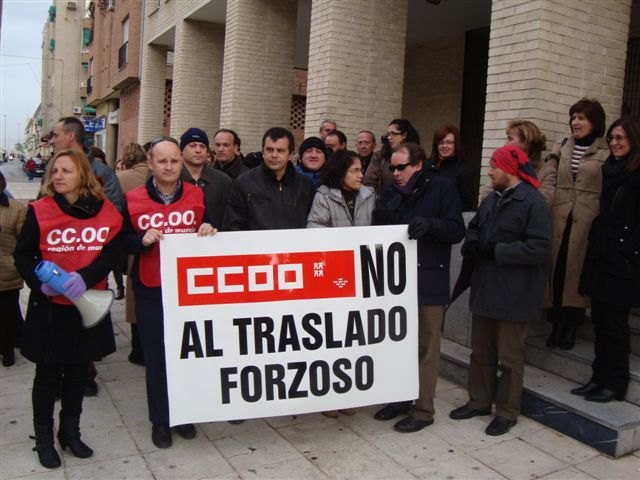 CCOO: Éxito de la concentración de los funcionarios y funcionarias de la administración de Justicia destinados en Molina de Segura - 1, Foto 1