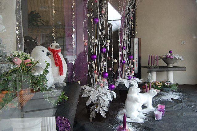 La Floristería Rosi de Alguazas gana el Primer Premio del Concurso de Escaparatismo - 1, Foto 1