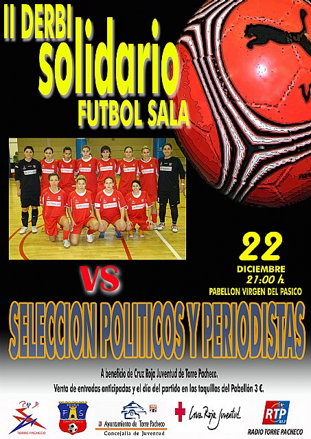 II derbi solidario de fútbol sala Torre-Pacheco 2009 - 2, Foto 2