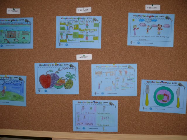 Presentados un total de 98 trabajos al Concurso de Dibujo ‘Prevención de drogas y hábitos de vida saludables’ - 1, Foto 1