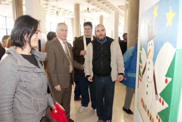 Discapacitados pintan a la Navidad - 4, Foto 4