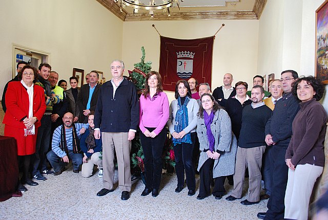 El alcalde de Abarán felicita las navidades - 1, Foto 1