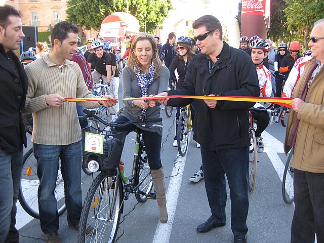 Más de trescientas personas participan en las carreras ciclistas Bicihuerta y la marcha 'Murcia Solidaria Pedalea' - 2, Foto 2