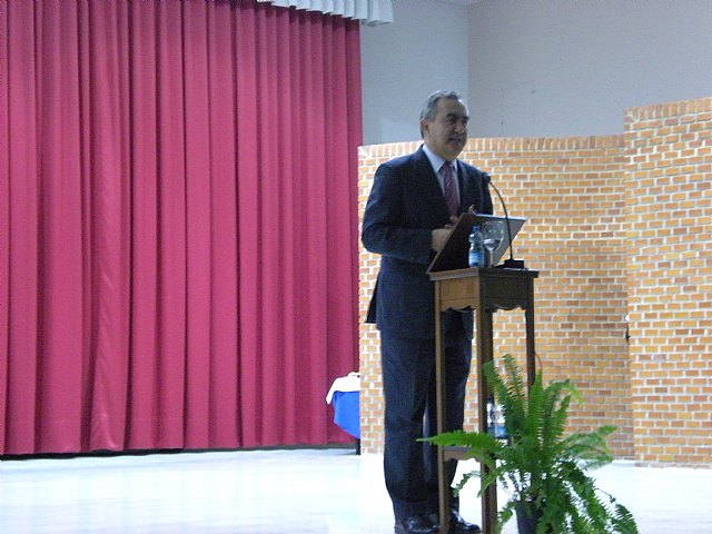 El delegado del Gobierno y el Alcalde de Ricote inauguran el nuevo Auditorio Municipal - 1, Foto 1