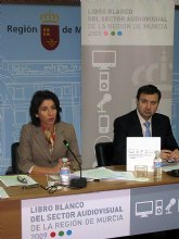 Inmaculada Garca  asegura que el Libro Blanco del Sector Audiovisual “propiciar su avance y asentamiento en la Regin de Murcia”