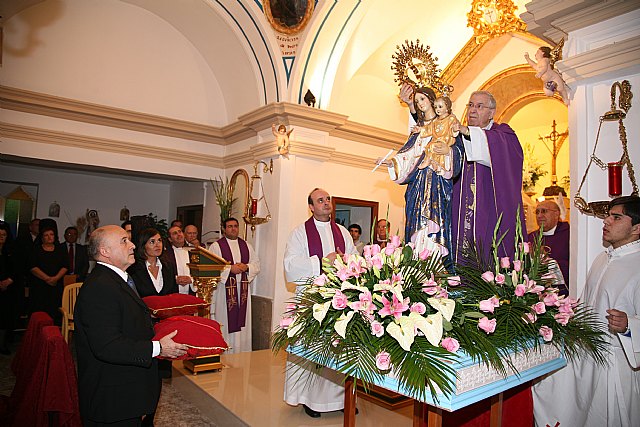 La alcaldesa de Fuente Álamo amadrina a la Virgen de la Luz en el día de su coronación - 1, Foto 1