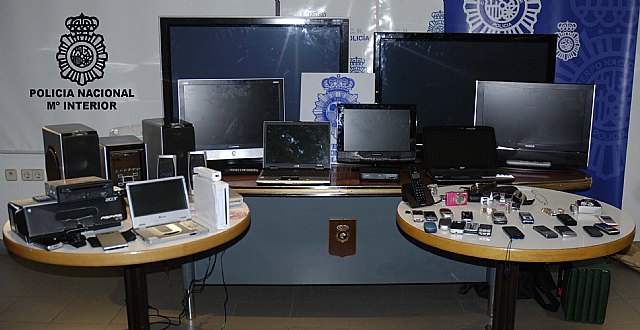 Cinco detenidos como autores de robos en domicilios de Murcia - 1, Foto 1