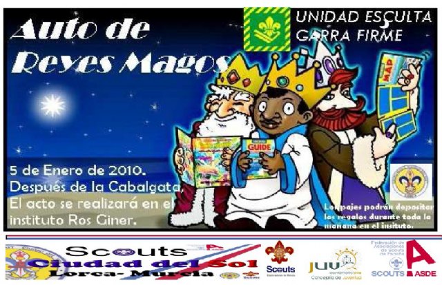 El Grupo Scout Ciudad del Sol organiza un Auto de Reyes Magos tras la cabalgata y entrega de juguetes por SS.MM. los Reyes - 1, Foto 1