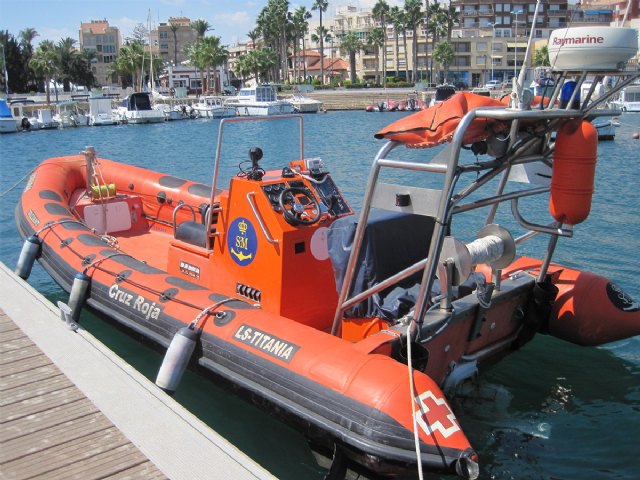 Las embarcaciones de rescate de Cruz roja de Águilas sufren de nuevo actos vandálicos - 1, Foto 1