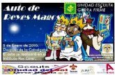 El Grupo Scout Ciudad del Sol organiza un Auto de Reyes Magos tras la cabalgata y entrega de juguetes por SS.MM. los Reyes