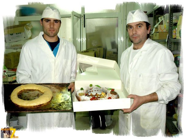 Domi y José Antonio (Don Croissan't), nos presentan el antes y el después de la elaboración de un Roscón de Reyes, Foto 1