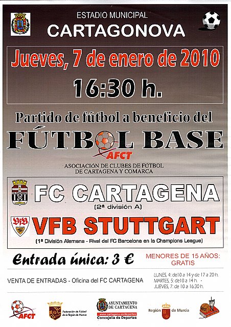Partido internacional entre F.C. Cartagena y el VFB Stuttgart - 1, Foto 1