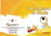 CONSUMUR edita “Las aventuras de Comidn”, un folleto sobre alimentacin dirigido a niños