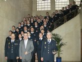 El delegado del Gobierno da la bienvenida a los 90 nuevos Policas Nacionales en Prcticas