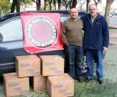 El CB Murcia concluye su reparto de ‘Encesta su Juguete’ con Critas