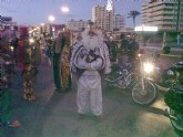 Los Reyes Magos de Oriente llegan a La Manga subidos en Harleys Davidson
