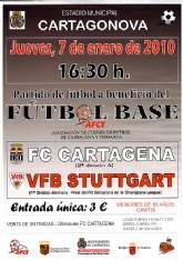 Suspendido el partido de futbol entre el Cartagena y el Stuttgart por la lluvia