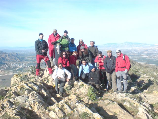 El Club Senderista de Totana realiz su primera salida del presente año ascendiendo hasta la cumbre de la Sierra de Callosa - 7
