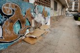 Una veintena de personas sin techo pernocta en las calles de Cartagena