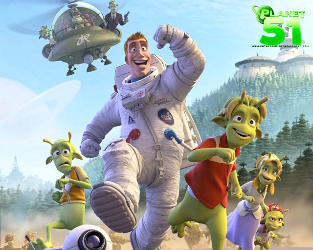 La película infantil de aventuras “Planet 51” se proyectará este fin de semana en el Cine Velasco, Foto 1