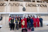 Alumnos de PROLAM disfrutan de una jornada junto al F.C. Cartagena