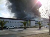 Emergencias aconseja a los vecinos de Alhama el cierre de ventanas y que eviten salir