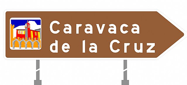 Obras Públicas instala nuevas señalizaciones para facilitar a los peregrinos del Año Santo la llegada a Caravaca de la Cruz - 1, Foto 1
