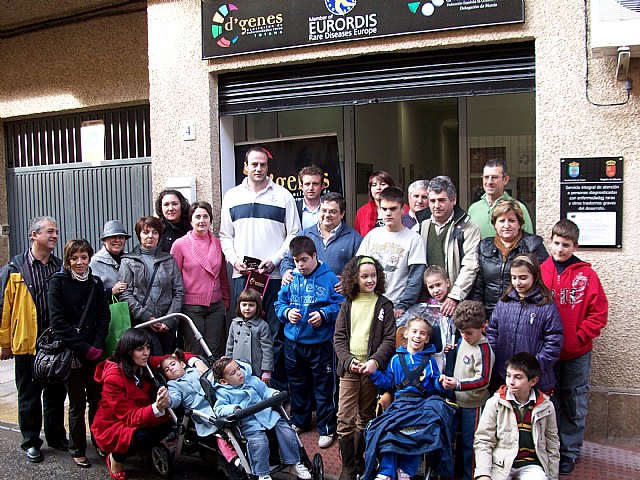 Fran Murcia visitó la sede de D’Genes, Foto 1