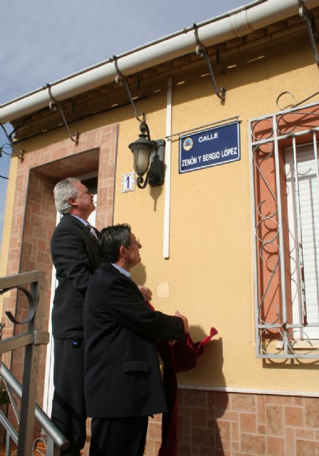 Zenón y Sergio López ya tienen su calle en El Chaparral - 4, Foto 4