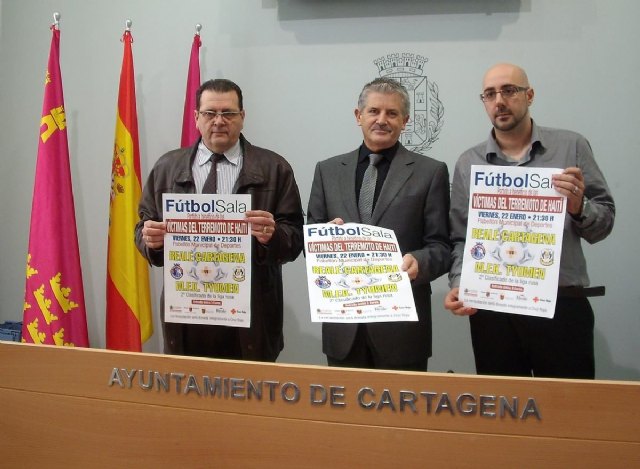 Partido de fútbol sala a beneficio de las víctimas de Haití - 1, Foto 1