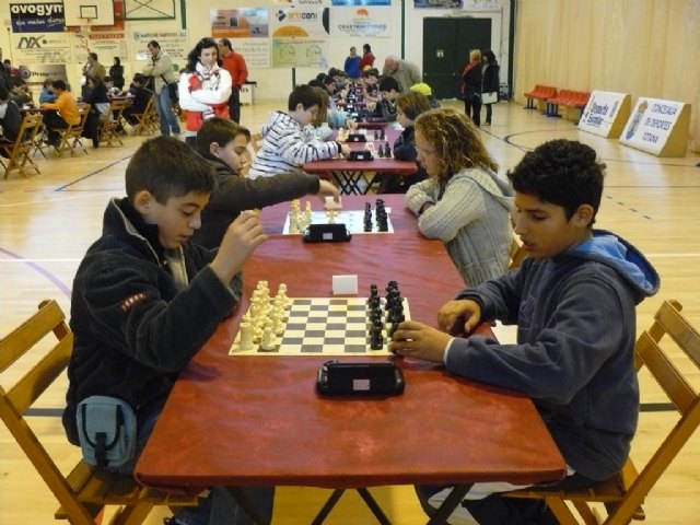 Totana acoge la primera Jornada regional Alevín de Ajedrez de Deporte Escolar, con la participación de más de 60 escolares, Foto 3