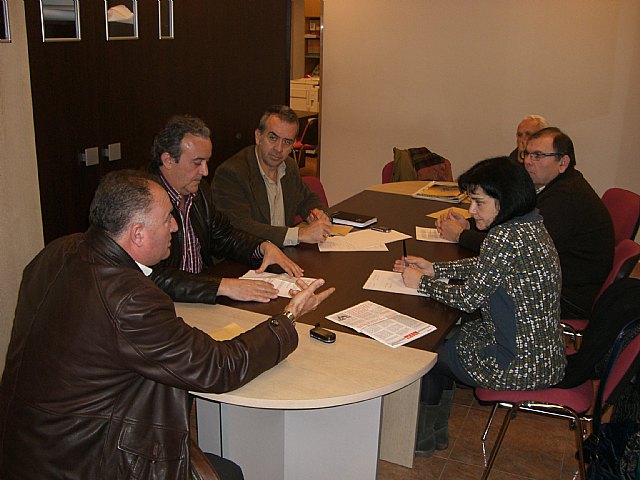 Los responsables socialistas del Guadalentn se reunen en Totana, Foto 1