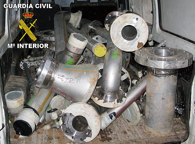 La Guardia Civil detiene a cinco personas presuntos autores del robo de efectos valorados en 60.000 euros - 1, Foto 1