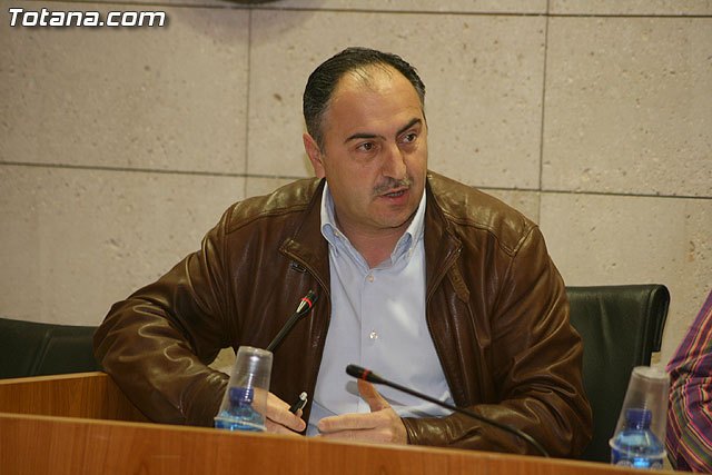 El portavoz del PP, José Antonio Valverde, en una foto de archivo / Totana.com, Foto 1