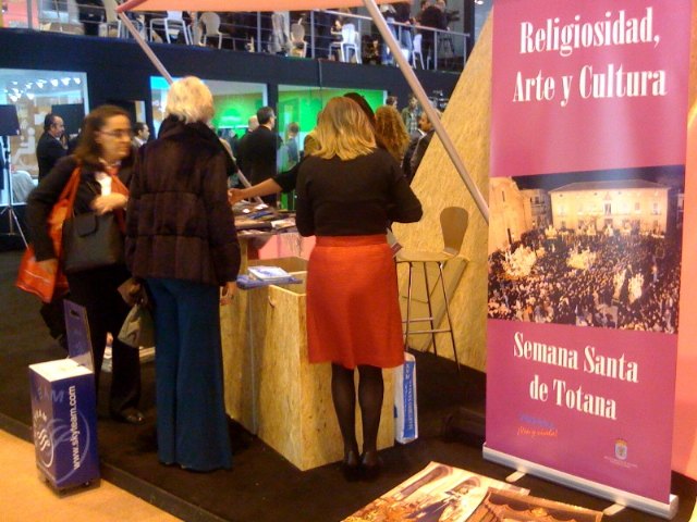 Totana muestra al mundo el color y el esplendor de la Semana Santa en la Feria Internacional de Turismo - 1, Foto 1