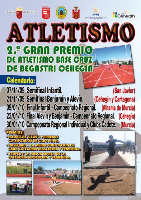 Cehegín acoge la final regional de atletismo alevín y benjamín - 1, Foto 1
