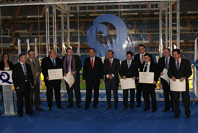 El Alcalde recoge en Madrid el galardón que distingue a la Oficina de Turismo de Lorca con la Q de calidad - 1, Foto 1